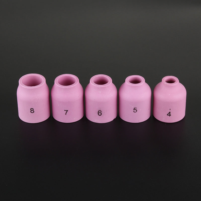 36Pcs TIG Welding Accessories Torch Stubby Gas Slot Glass Cup for WP-17/18/26