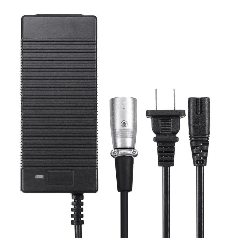 DC42V 2.0A  XLR Sealed Gel Lead Acid Battery Charger Electric Scooter Charger