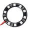 LED Angel Eyes Halo Ring Motorcycle Scooter Headlight Lamp