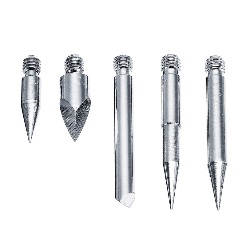 50Pcs 110V 60W Wood Burning Pen Set Stencil Soldering Tips Tools Pyrography Kit