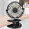 360 Rotation Mini Fan Battery Operated/USB Rechargeable Clip on Fan for Baby Stroller/Gym/Office/Study