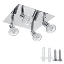 4 Way GU10 Ceiling Light Fitting Adjustable Pendant Lamp Room Home Fixture