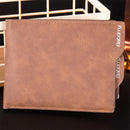 Men RFID Blocking Wallet Theft Protect Money Bag Card Holder Slim Purse Clutch