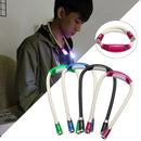 LED Neck Light Battery Operated Knitting Crocheting Lamp Book Reading Light