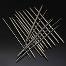 55pcs 11 Sizes Stainless Steel Double Pointed Knitting Needles Hat Sweater Scarf Crochet Hook
