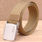 125cm ENNIU TB56 3.8cm Canvas Tactical Belt Quick Release Inserting Buckle Leisure Belt