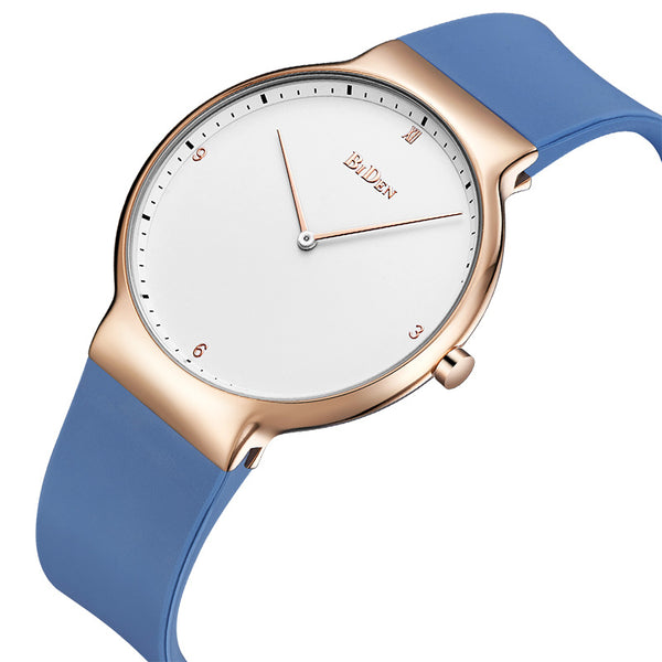 BIDEN 0062 Casual Style Ladies Wrist Watch Waterproof Ultra Thin Quartz Watches