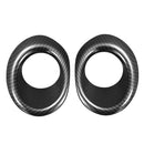 Carbon Fiber Fog Light Cover Foglamp Overlay Trim For Honda Civic 10th 2016 2017