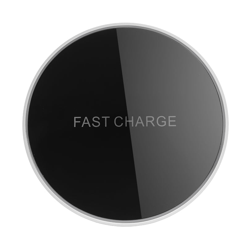 C6 10W Mirror Fast QI Wireless Charging Charger For iphone X 8/8Plus Samsung S8 Xiaomi mi5 mi6