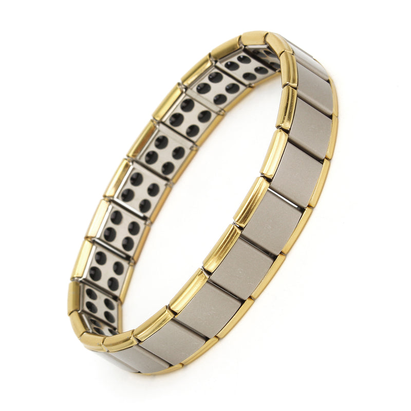Stainless Steel Energy Health Healing Men Bracelet Jewelry