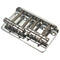 Zebra 4 String Bass Bridge Guitar Tremolo Bridge for Fender Jazz Bass Guitar with 5 Screws