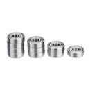 Machfit 10pcs MR85ZZ 695ZZ Bearing I.D 5mm Steel Double Shielded Miniature Deep Groove Ball Bearing
