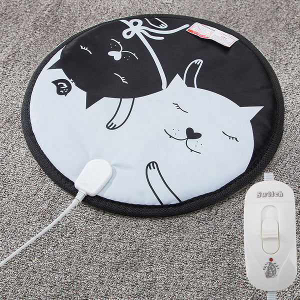 220V Electric Pet Fast Heated Mat Waterproof Winter Puppy Dog Cat Warmer Bed Heater