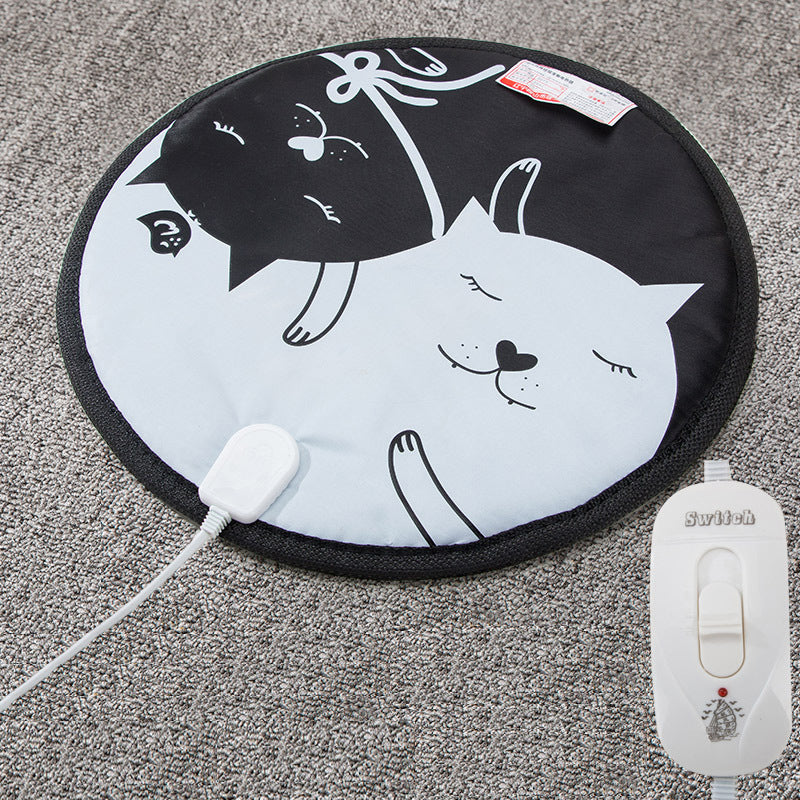 220V Electric Pet Fast Heated Mat Waterproof Winter Puppy Dog Cat Warmer Bed Heater