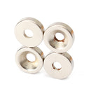 Effetool 50pcs N50 10x3mm Strong Ring Magnets 3mm Hole Rare Earth Neodymium Magnet