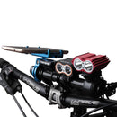 GUB G-202 Bicycle Bike Double Handlebar Extension Mount Carbon Fiber Extender Light Lamp Holder