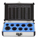 10pcs 9-19mm Broken Bolt Removal Kit Damaged Nut Bolt Remover Stud Extractor Set