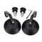 7/8inch Round Handlebar Rearview Mirrors Universal Motorcycle Handle Bar End Cafe Racer