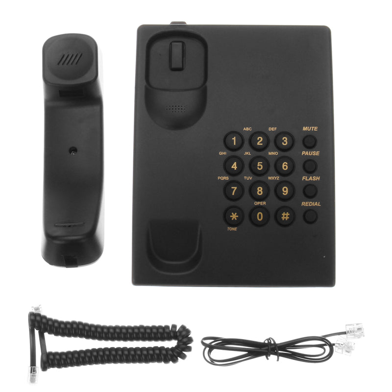 Home Hotel Wired Desktop Wall Phone Office Landline Telephone