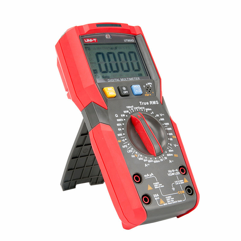 UNI-T UT89X/UT89XD 6000 Count Digital Multimeter True RMS Automatic Backlight Multimeter NCV/Condensator/Triode/Temperatuur Tester