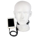 Retevis R-151 1Pin 3.5mm PTT Throat Mic Earpiece Covert Air Tube Headset With Slow rebound Earbud