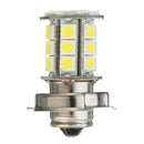 Pair 12V AC P26 S 24 SMD LED White Motorcycle Headlight Car Bulb Lamp