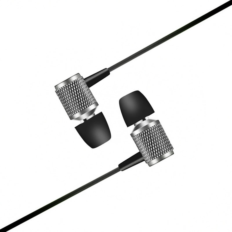 Binai AH-1 3.5mm Audio Holographic Chip CNC Earphone Headphone Hifi Noise Cancelling Waterproof Wired Control Earbuds With Mic for Xiaomi Huawei
