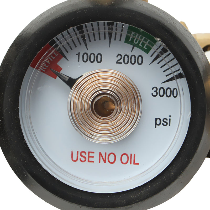 Helium Tank Latex Balloon Inflator Regulator With Gauge For G5/8 Tank Valves