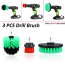3pcs 2/3.5/4 Inch Electric Drill Brush Scrubber for Tile Grout Power Scrubber Tub Cleaning