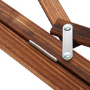 Folding Wood Baby Gate Fence Safety Protection Pet Dog Barrier Standing Door
