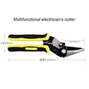 Cable Wire Stripper Cutter Hand Crimper Multifunctional Terminal Stripping Tool Pliers Tool