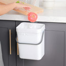 Nakko 3L/5L PP Hanging Trash Bins Kits Garbage Can Waste Bin Under Kitchen Sink Wastebasket Over Cabinet Door w/ Cover Handle from Xiaomi Youpin