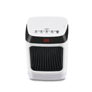 Minleaf Personal Space Heater 110-220V 50W Portable Electric Heater Quiet Table Fan Heater for Home Office