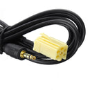3.5mm Aux Input Jack Lead Cable Adapter Radio Keys For Alfa Romeo MITO 2009 Onwards