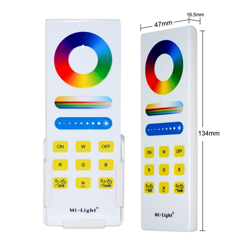 Milight FUT088 Smart 2.4G RF Touch Remote Control for RGB+CCT LED Strip Light Bulbs Down lights