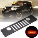 3rd Rear Brake Light Cover Matte Black Grille For Jee p Wran gler JK 2007-2018