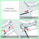 20mm Nylon Canvas Watch Band Watch Strap Replacement for Amazfit GTS Smart Watch