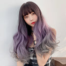 Women Wig Full Wavy Hair Extensions Heat Resistant Synthetic 79