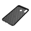 Bakeey Protective Case For Samsung Galaxy M20 2019 Carbon Fiber Fingerprint Resistant Soft TPU Back Cover