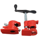 1/2 Inch Wood Gluing Pipe Clamp Set Heavy Duty Fixture Carpenter Woodworking Tools