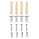 3 Pcs Red Acrylic Wall Mounted Protective Case Support Cooling Fan for Raspberry Pi 4 Model B