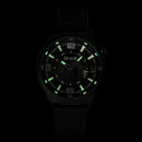 BREAK 5109 Unique Design Unisex Watch Leather or Rubber Band Quartz Watch