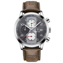 BENYAR 5133 Fashion Men Watch Chronograph Waterproof Luminous Display Full Steel Quartz Watch