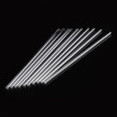 10Pcs 300x7x1mm Length 300mm OD 7mm 1mm Thick Wall Borosilicate Glass Blowing Tube Lab Factory School Home Tubes