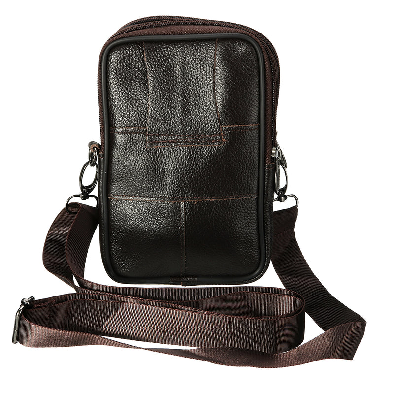 Multifucntional Men's Crossbdoy Bag Phone Bag For Smart Phone Under 7.0 Inch