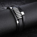 Punk Personality Bracelet Retro Multi-layer Leather Bracelet
