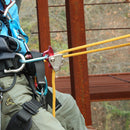 XINDA 15KN Aluminum Alloy Safety Rock Climbing Tree Carving Climbing Rope Grab Protecta Accessory