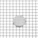 Stainless Steel Woven Wire Mesh Filter Grading 30cm Sheet Silk to Heavy Gauze