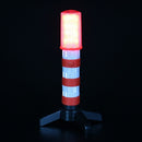 2 Pack HS-1220 Multifuncation Magnetic Tail Standable LED Traffic Warning Light Flashlight