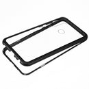 For Xiaomi Redmi Note 8T Case Bakeey Magnetic Adsorption Metal Tempered Glass Flip Protective Case